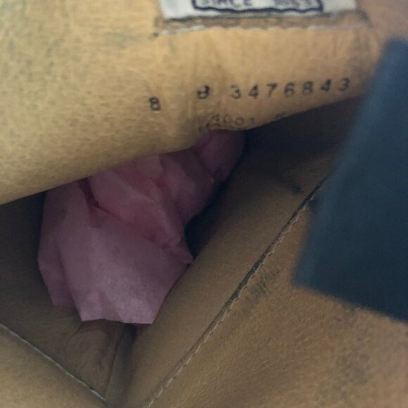 Frye Womens SZ 8B Distressed Harness Buckle Tall Brown Leather Riding Boots 16” - Picture 9 of 11